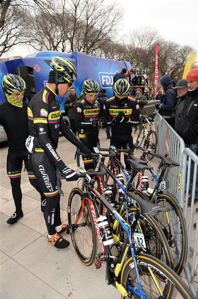 Colombian riders